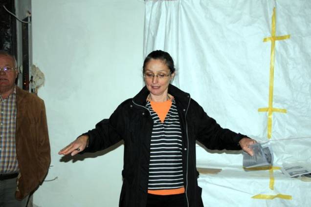 Architektin Carola Setz informierte umfassend.