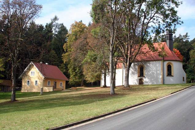 Wallfahrtskirche am Eggenberg mit dem Eggenberghaus