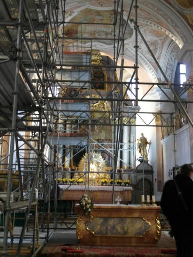 Befundgerüst Altar.